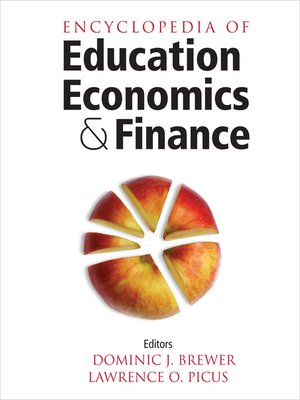 cover image of Encyclopedia of Education Economics and Finance